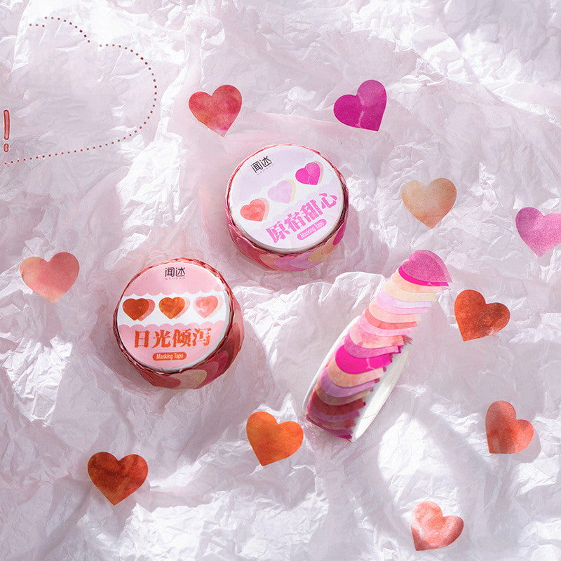 Rainbow Fruit Tea Series Alien-Shaped Hand-Painted Creative Love Hand Account Decorative Stickers