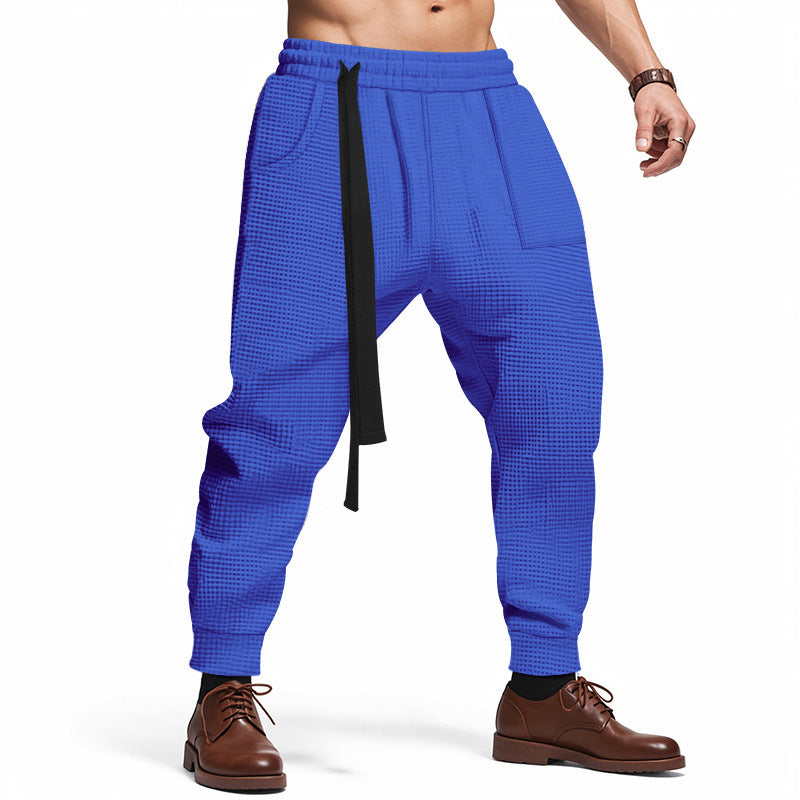 Men's Casual Pants Loose Ankle-Tied Trousers Fashion Mens Clothing Men Clothing Men Wears