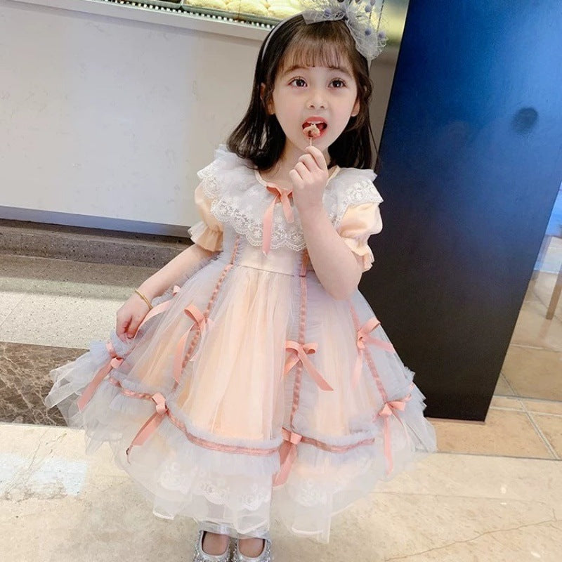 Girl Lolita Princess Dress Fluffy Show