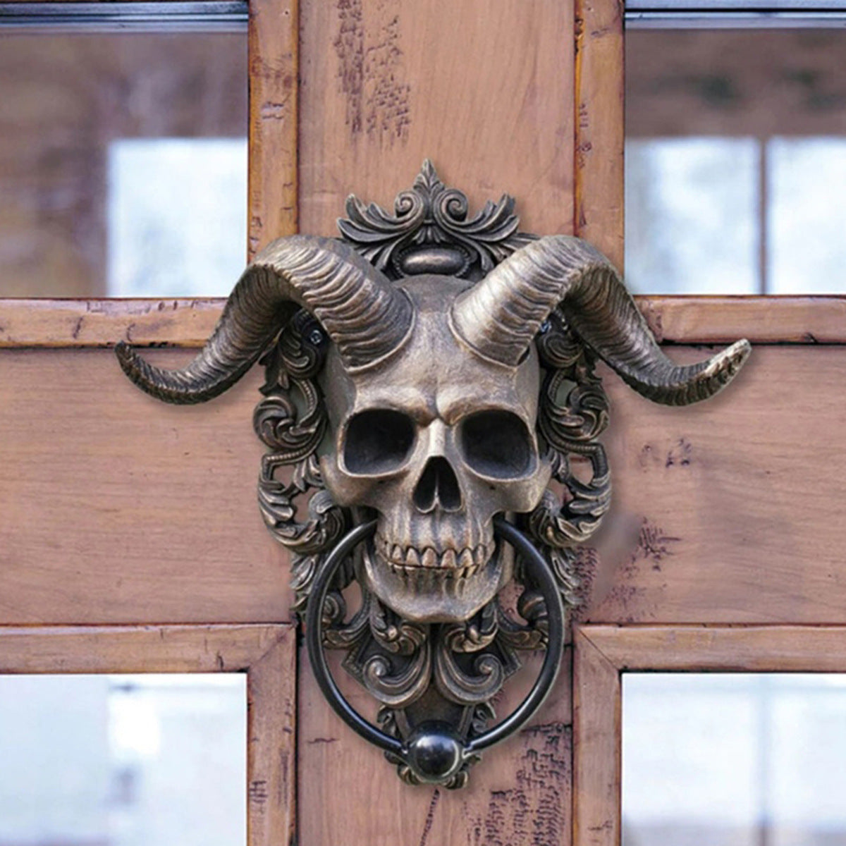 Resin Decorations ''Skull Sheep Head Wall Decoration Resin Crafts