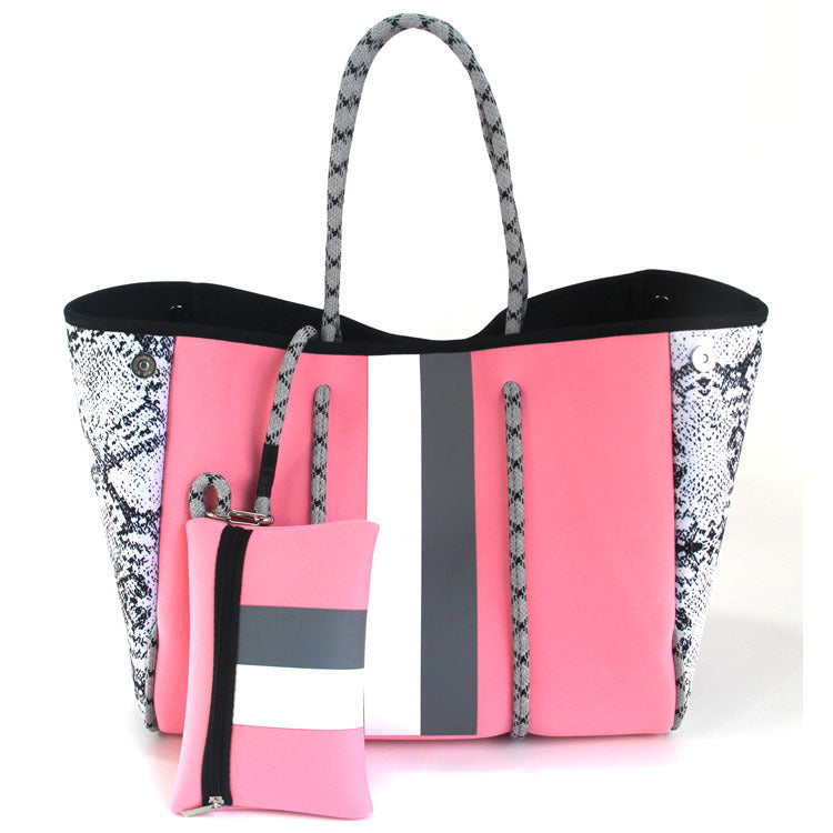European And American Fashion Beach Bag Fashion Large-Capacity Shoulder Bag Neoprene