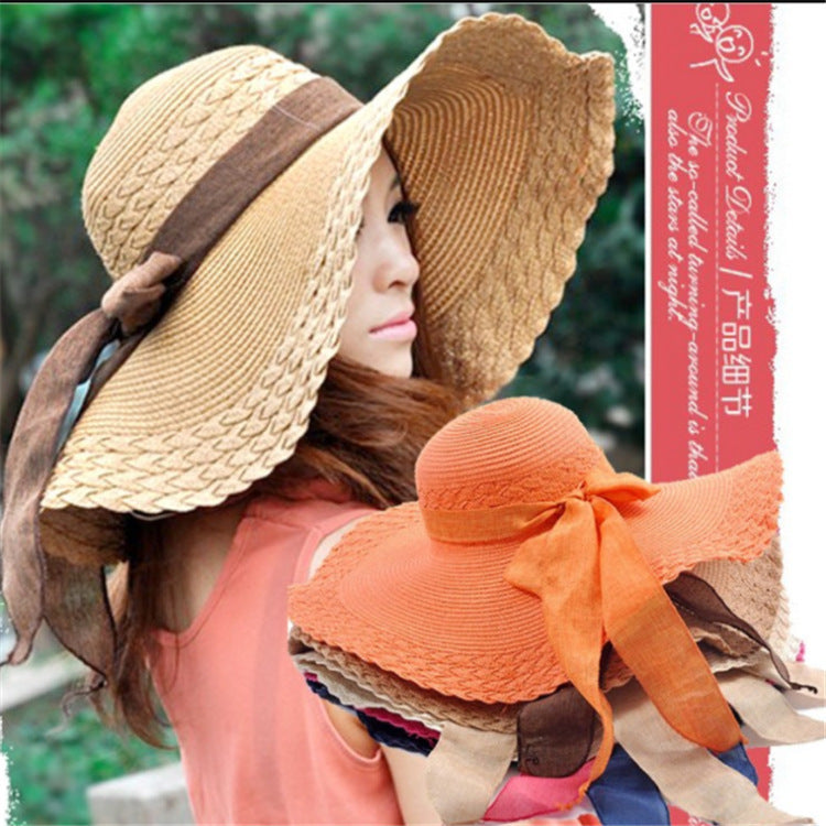Women's Summer Sun-Proof UV-proof Straw Hat