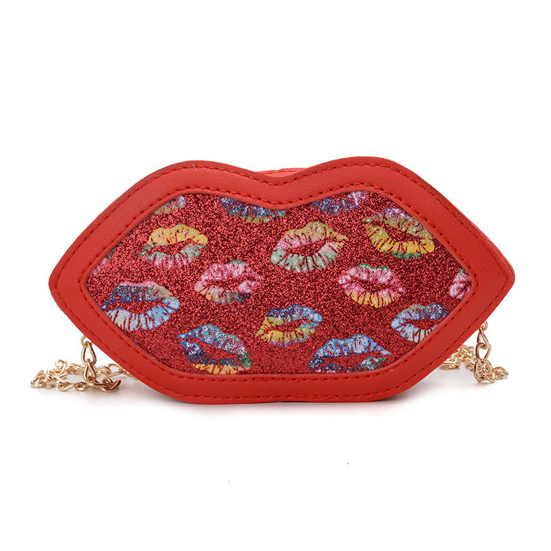 Girl's Baby Coin Purse Personality All-Match Lip Bag