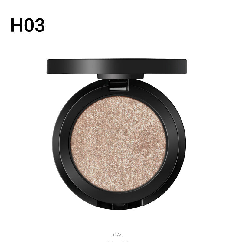 MYS Brand Face Makeup Powder 6 Color Waterproof Minerals Shimmer Brightener Contour Glow Kit Bronzer Highlighter Makeup Palettes