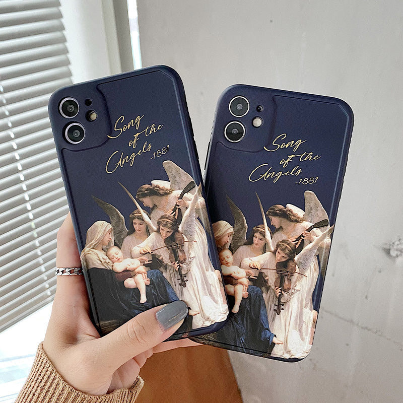 Compatible with Apple , Anti-drop SE Silicone Full Cover Lens Case