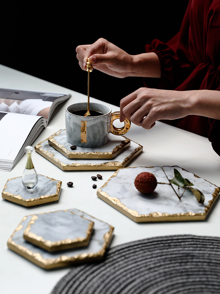 Natural Marble Mat Heat Dining Table Insulation Mat