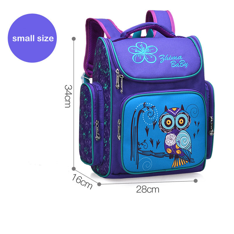 Cartoon Cute Russian School Bag 3D Stereo Backpack