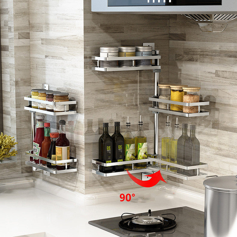 Punch-Free Kitchen Shelf