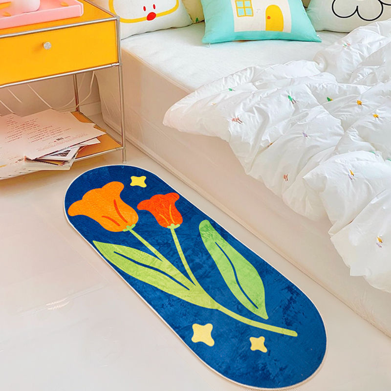 Fashion Absorbent Non-Slip Girl Ins Wind Floor Mat
