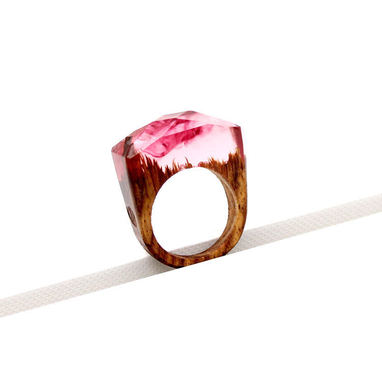 Wood Ring Characteristic Ring Resin Ring