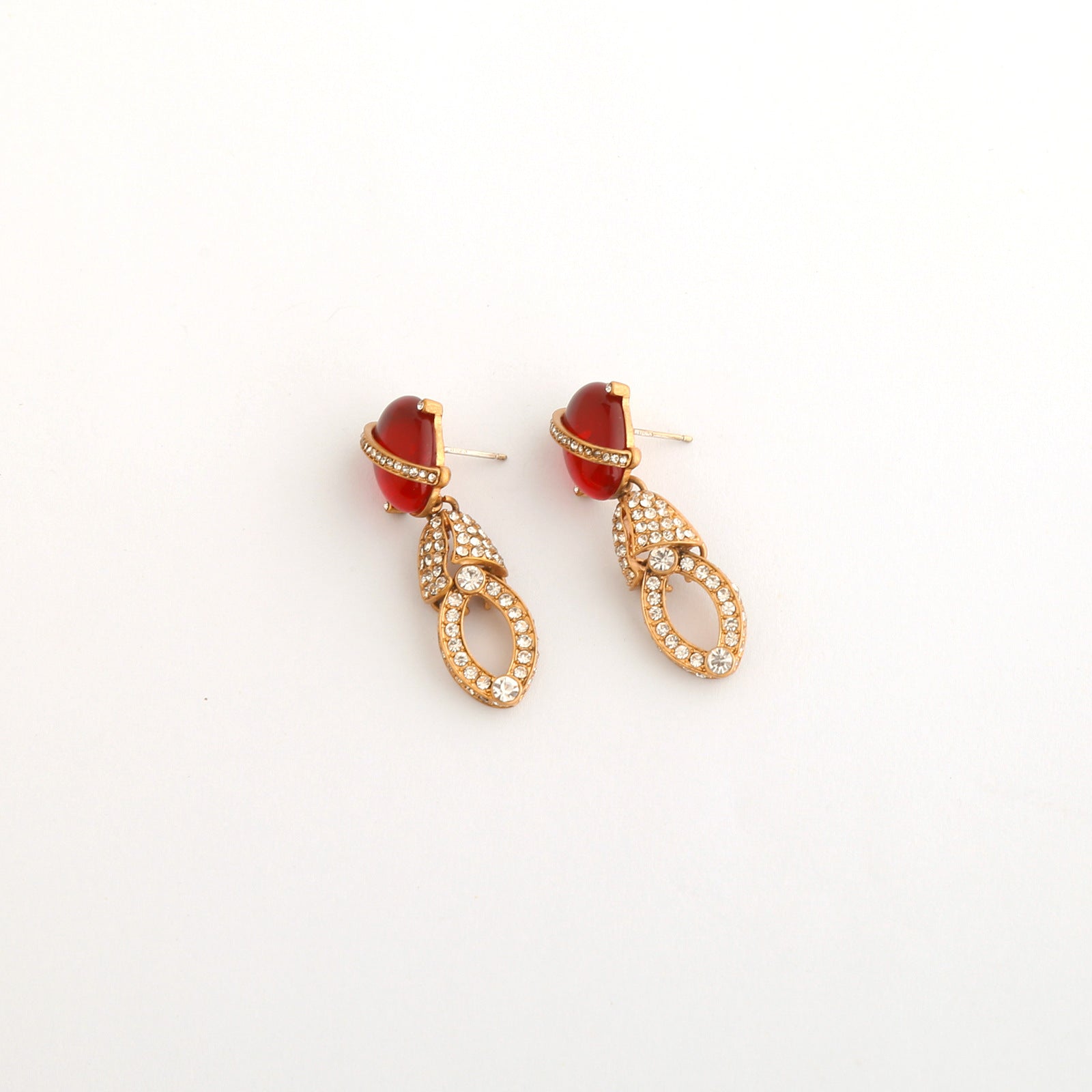 Ladies' Light Luxury High-End Tassel Earring Jewelry Set