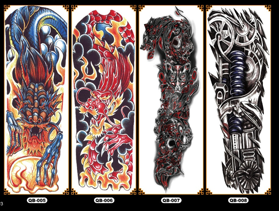 UTatoo Full Sleeve Waterproof-QB Series