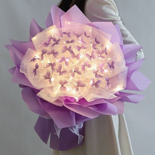 Creative Butterfly Bouquet Material Bag