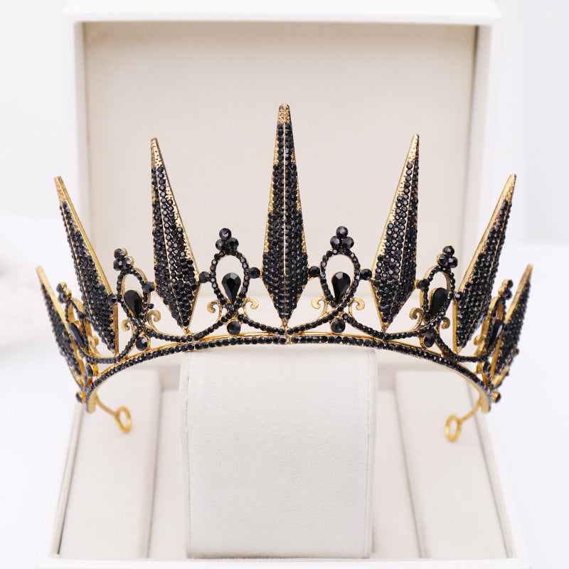 Bridal Crystal Crown Headband Wedding Dress Accessories