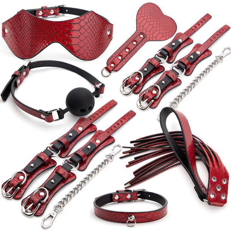 Training Handcuffs High-End On Bed
