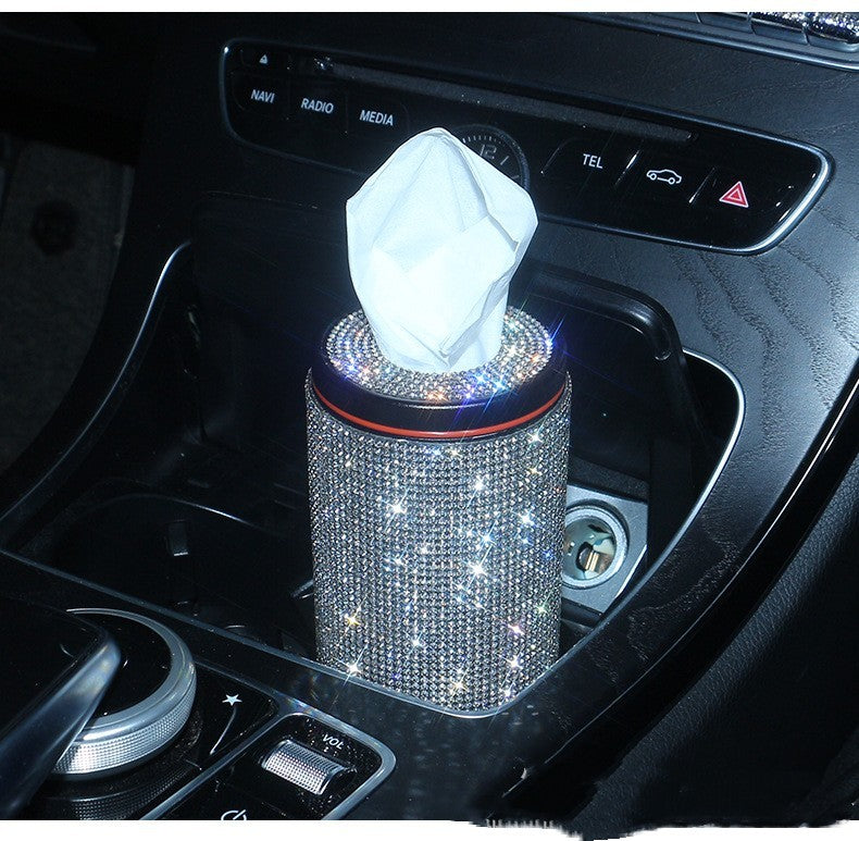 Car Net Red Diamond Tissue Tube