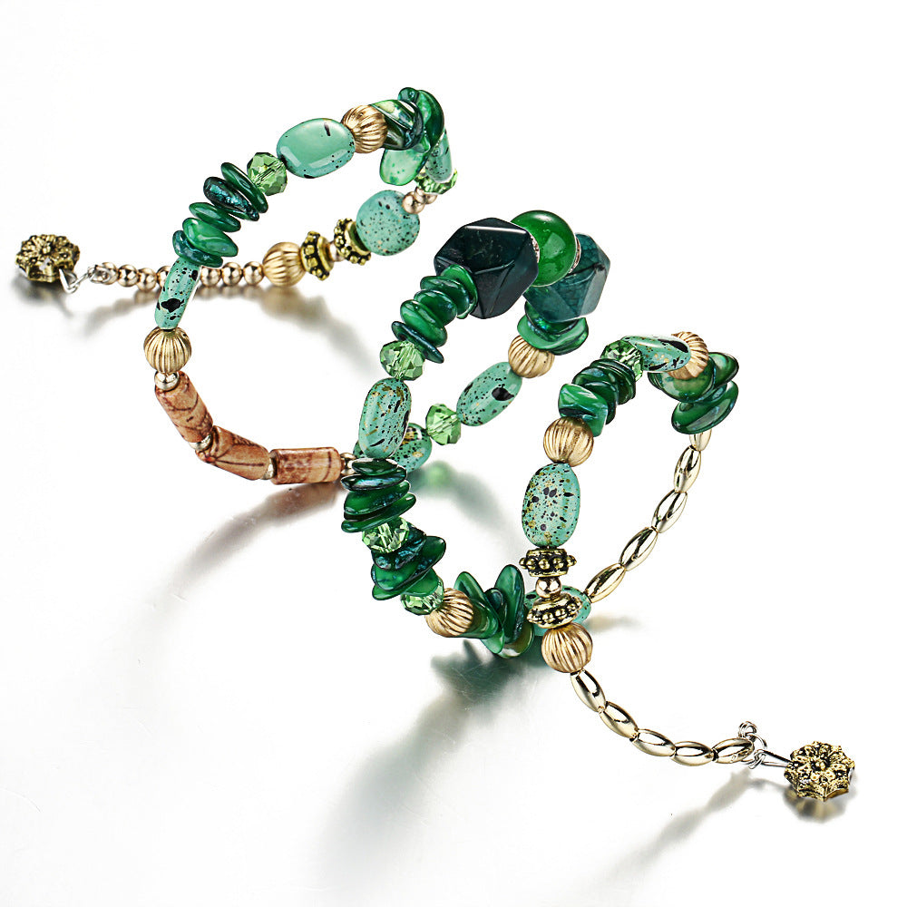 Vintage Turquoise Beaded Bracelet