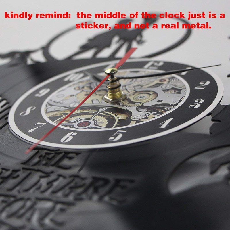 Creative 3D Classic Motorcycle Hollow Clock
