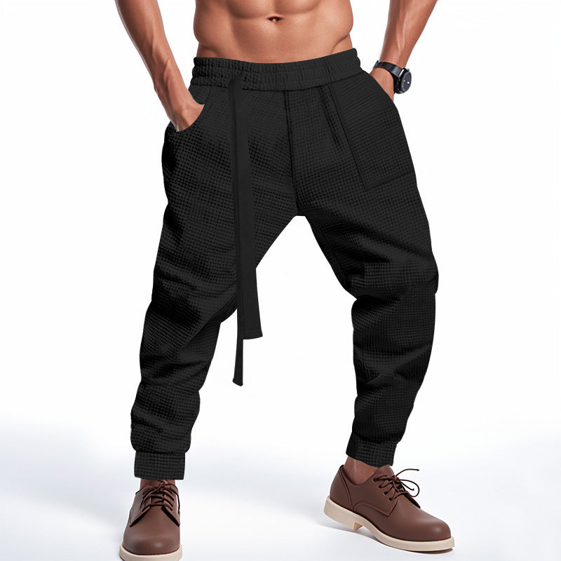 Men's Casual Pants Loose Ankle-Tied Trousers Fashion Mens Clothing Men Clothing Men Wears