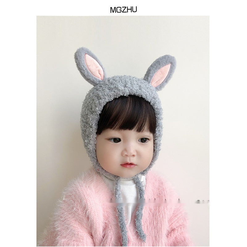 Baby Hat Autumn And Winter Thickening Knitted Hat