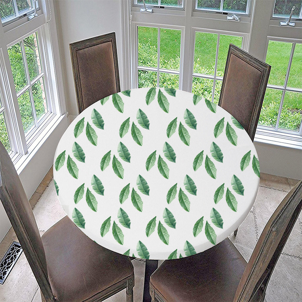 Round Elasticated Side Living Room Coffee Table Waterproof Tablecloth