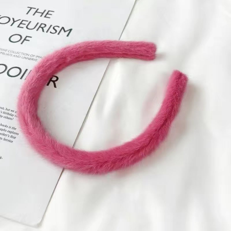 Cute Face Wash Hair Bands Female Cartoon Headwear Hair Band Headband Apply