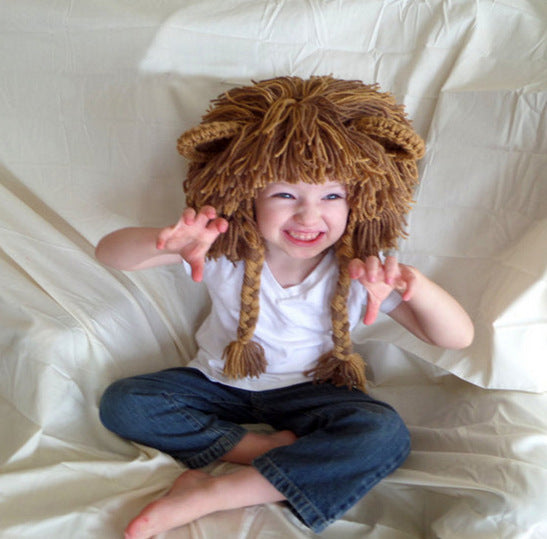 Lion Wig Hip Hop Cap