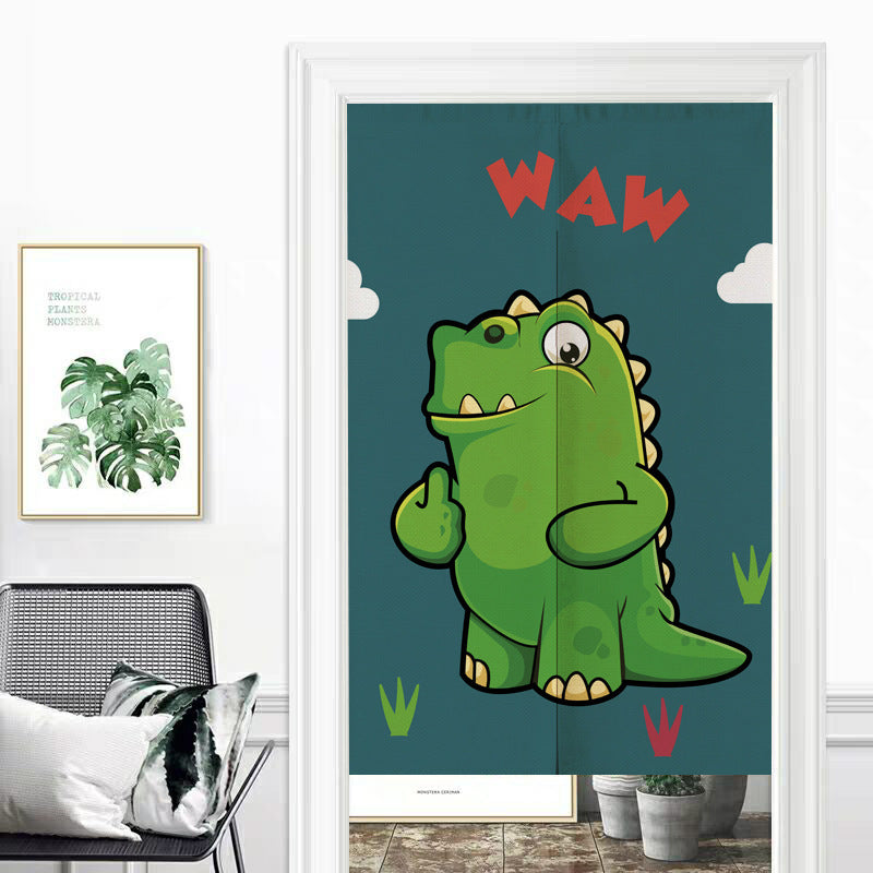 Household Non-Perforated Anti-Mosquito Printing Curtain