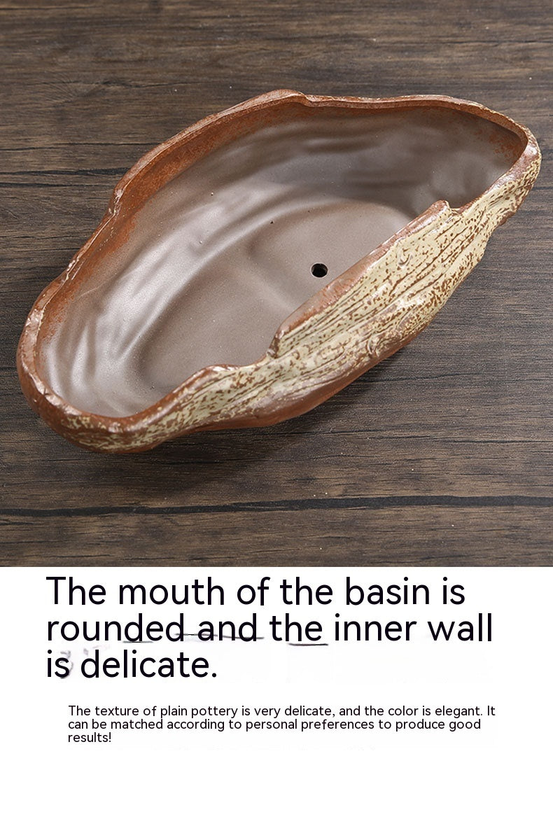 Ceramic Breathable Creative Personality Succulent Bonsai