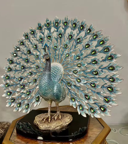 Enamel-Peacock Ornament Classical Decoration