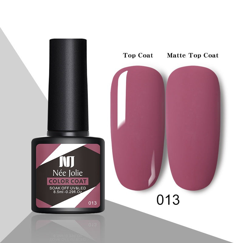 Glitter Reflective Gel Nail Polish Christmas Red UV