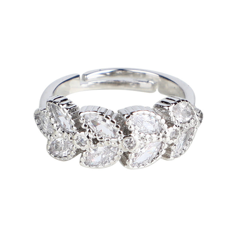 Zircon 4-Piece Set Lucky Dinner Ceremony Wedding Accessories