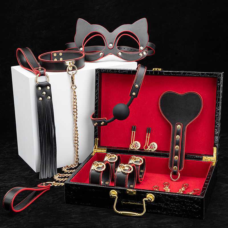 Training Handcuffs High-End On Bed