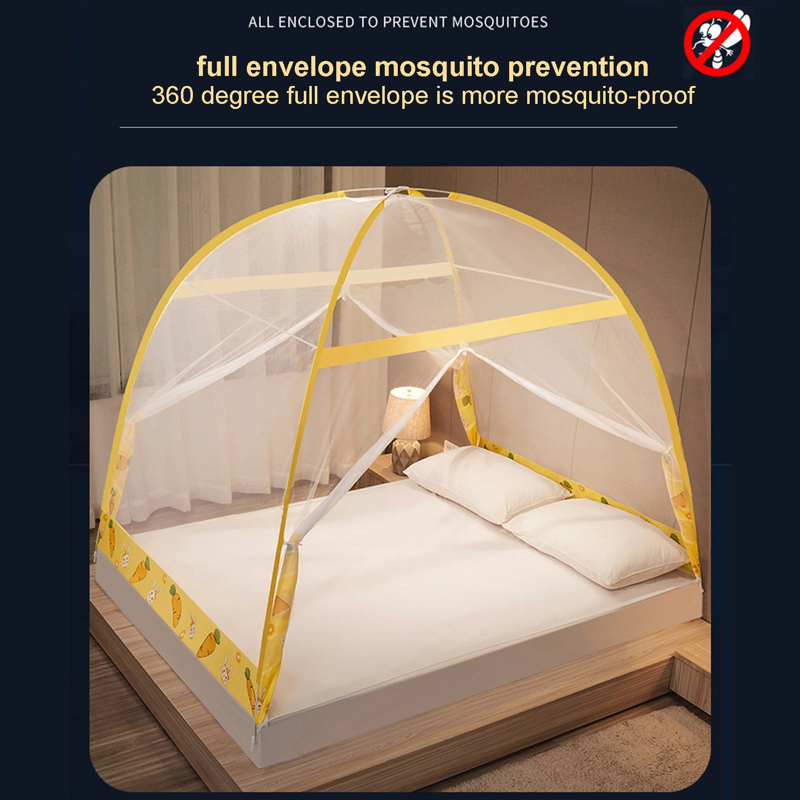 Double Door Zipper Foldable Dormitory Account