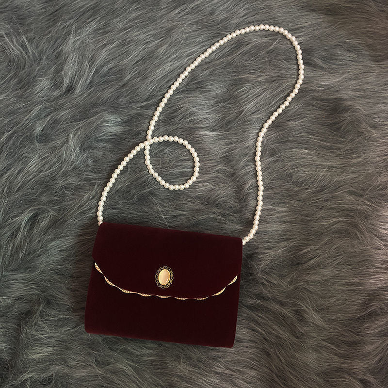 Velvet Ladies Dinner Messenger Bag