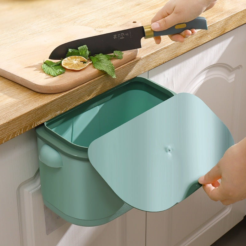Wall-Mounted Trash Can Bathroom Kitchen