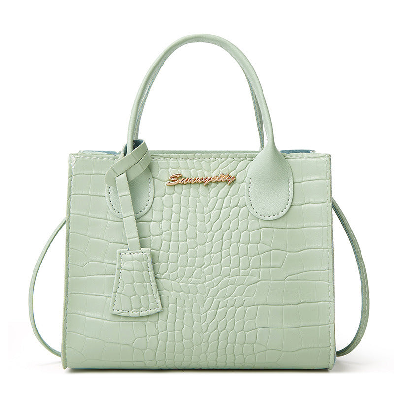 Pattern Letter Label Candy Color Pendant Birkin Bag