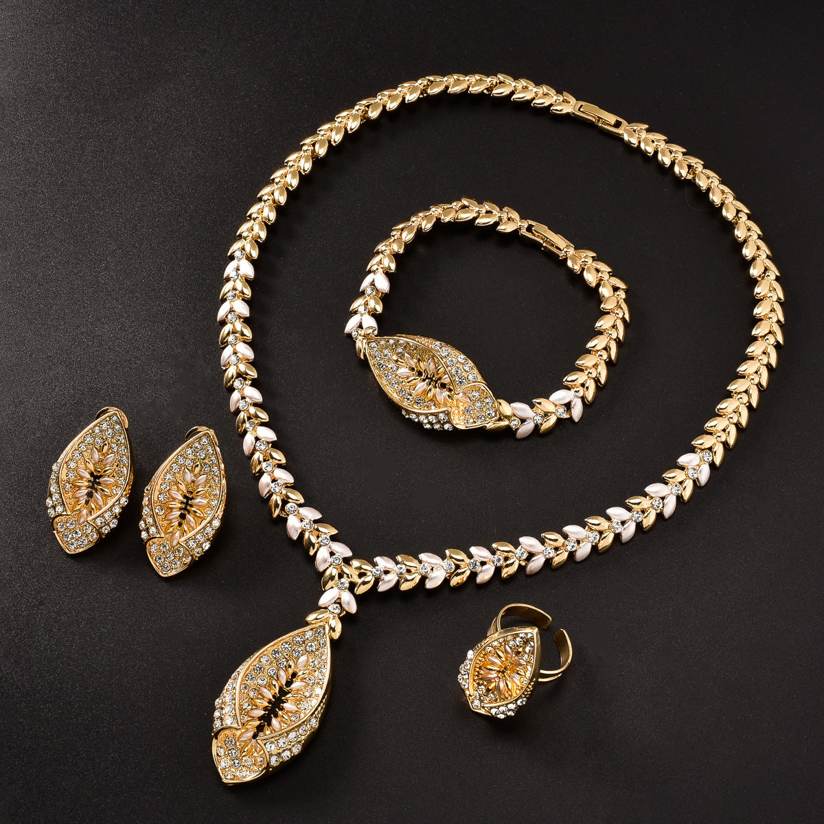 Middle Eastern-Style Bridal Jewelry Set