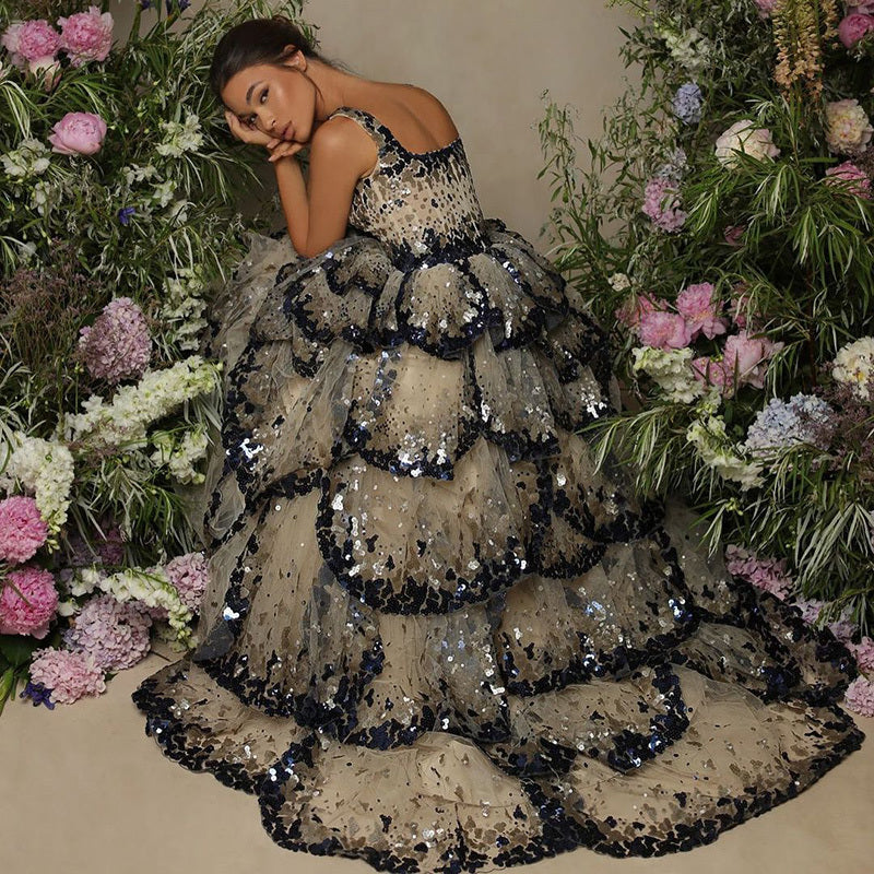 Women's High-End Luxury Puffy Dress Skirt