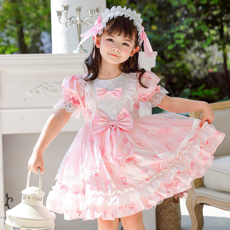New Hot Sell Girls' Lolita Puffy Dress