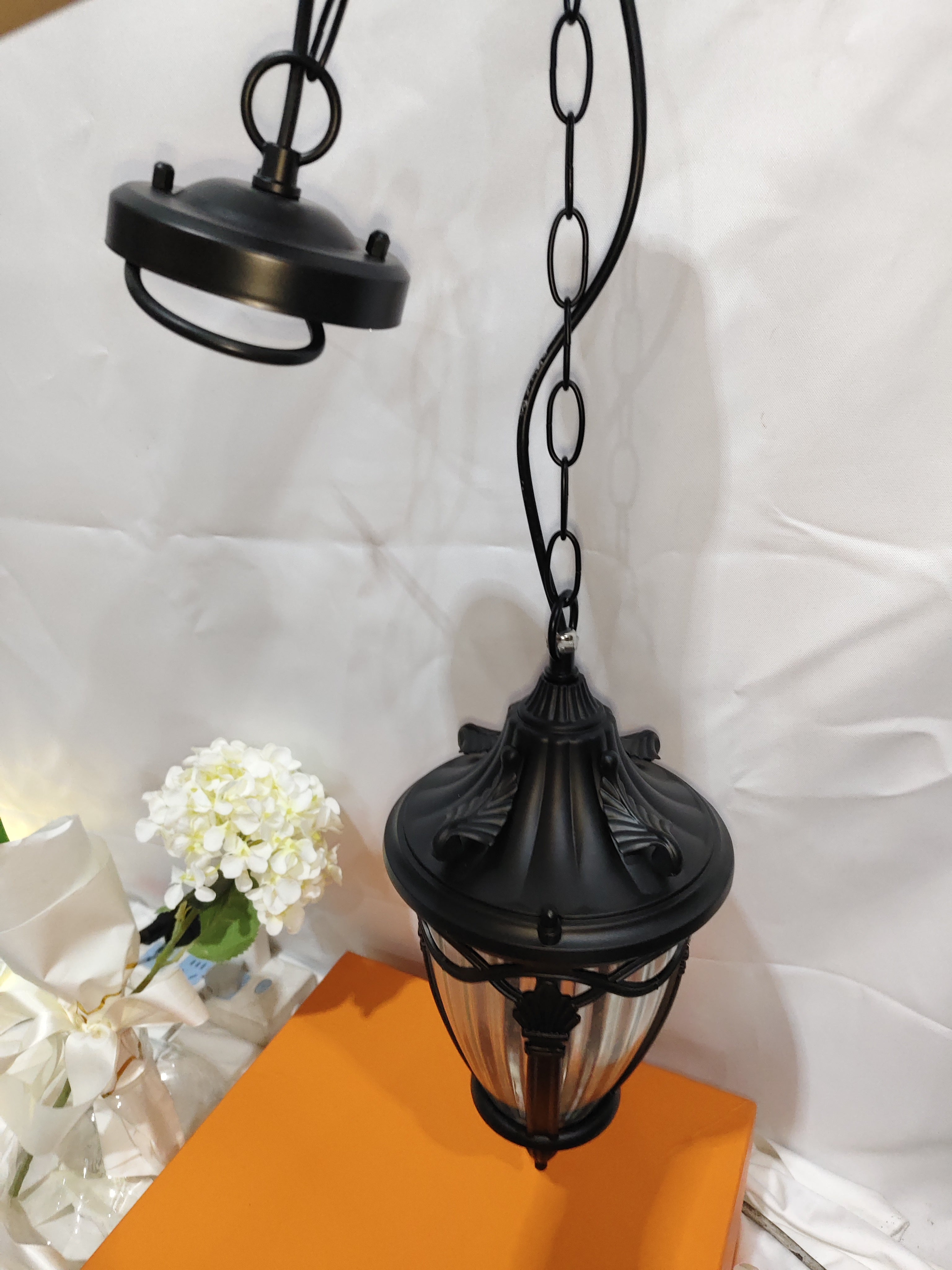 Outdoor Waterproof LED Chandelier Corridor Aisle Garden Lamp