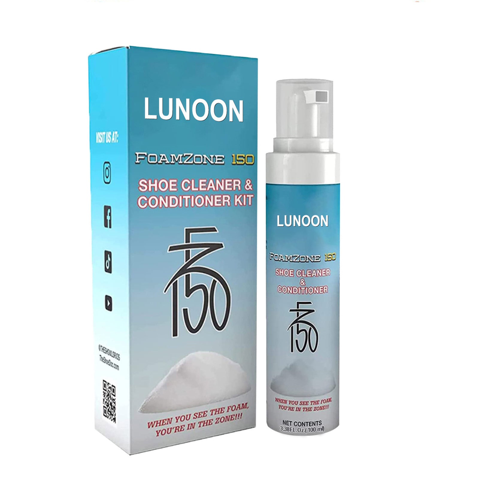Shoe Cleaner Strong Bright White