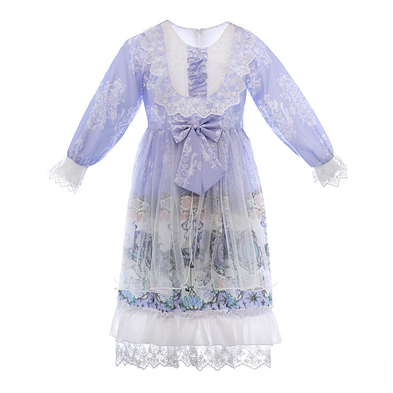 Lolita Girls Long Sleeve Dress