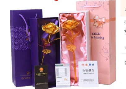 Foil Rose Valentine's Day Gift