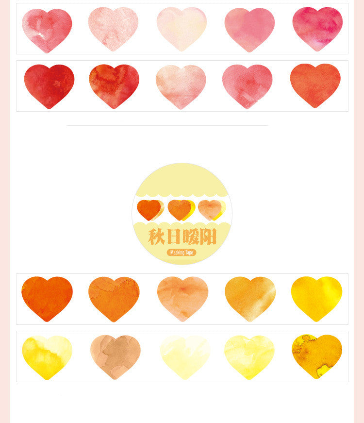 Rainbow Fruit Tea Series Alien-Shaped Hand-Painted Creative Love Hand Account Decorative Stickers