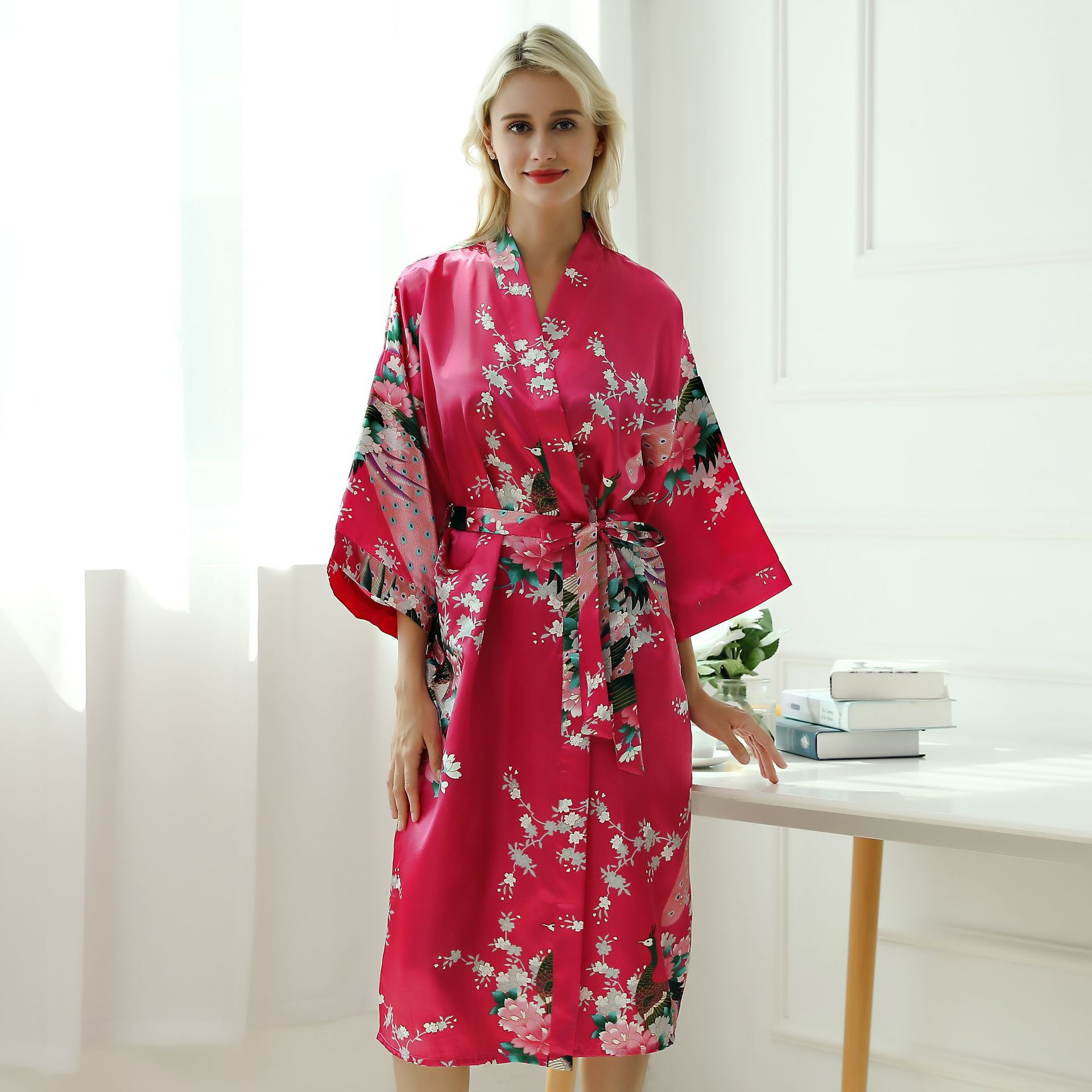 Peacock Pattern Pajamas