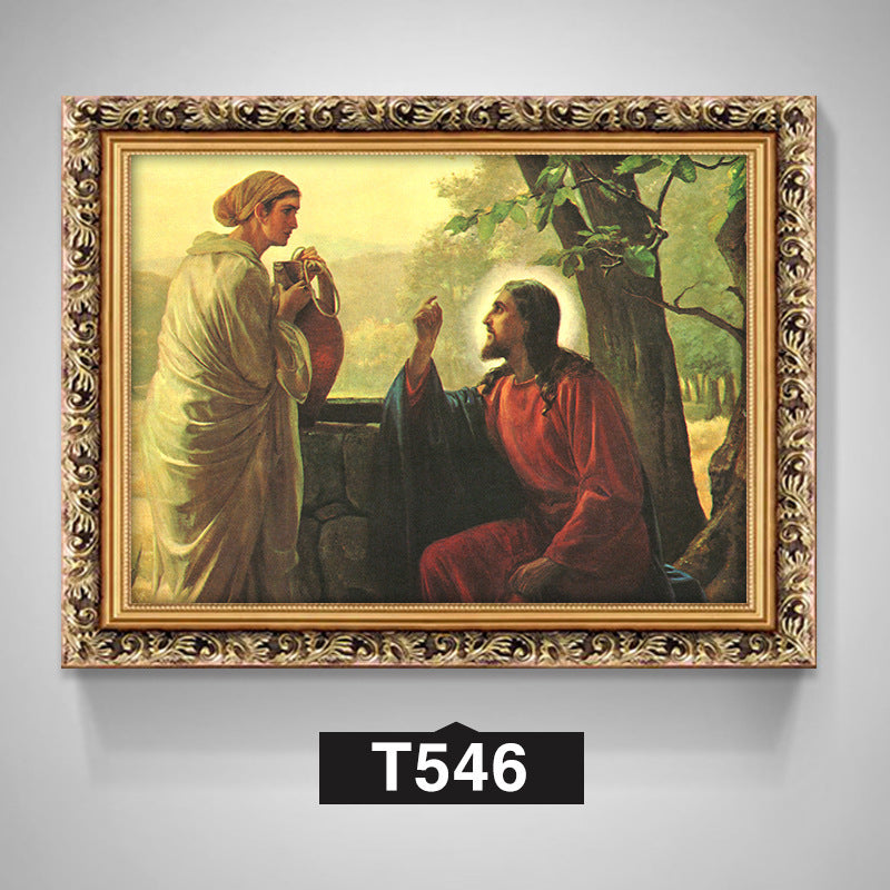 Church Bedroom Dining Room Oil Painting Porch