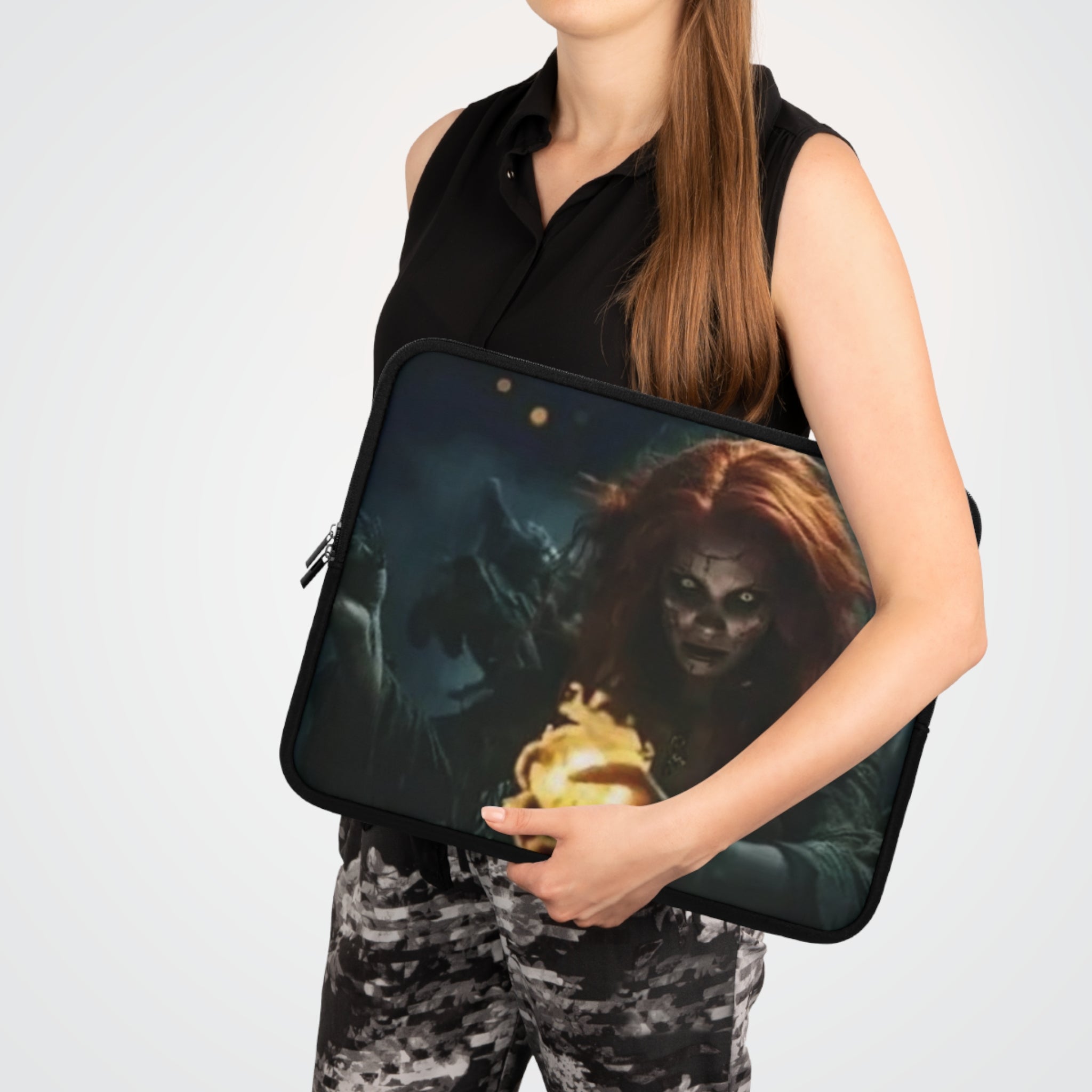 Witch Fire Ball Laptop Sleeve Case