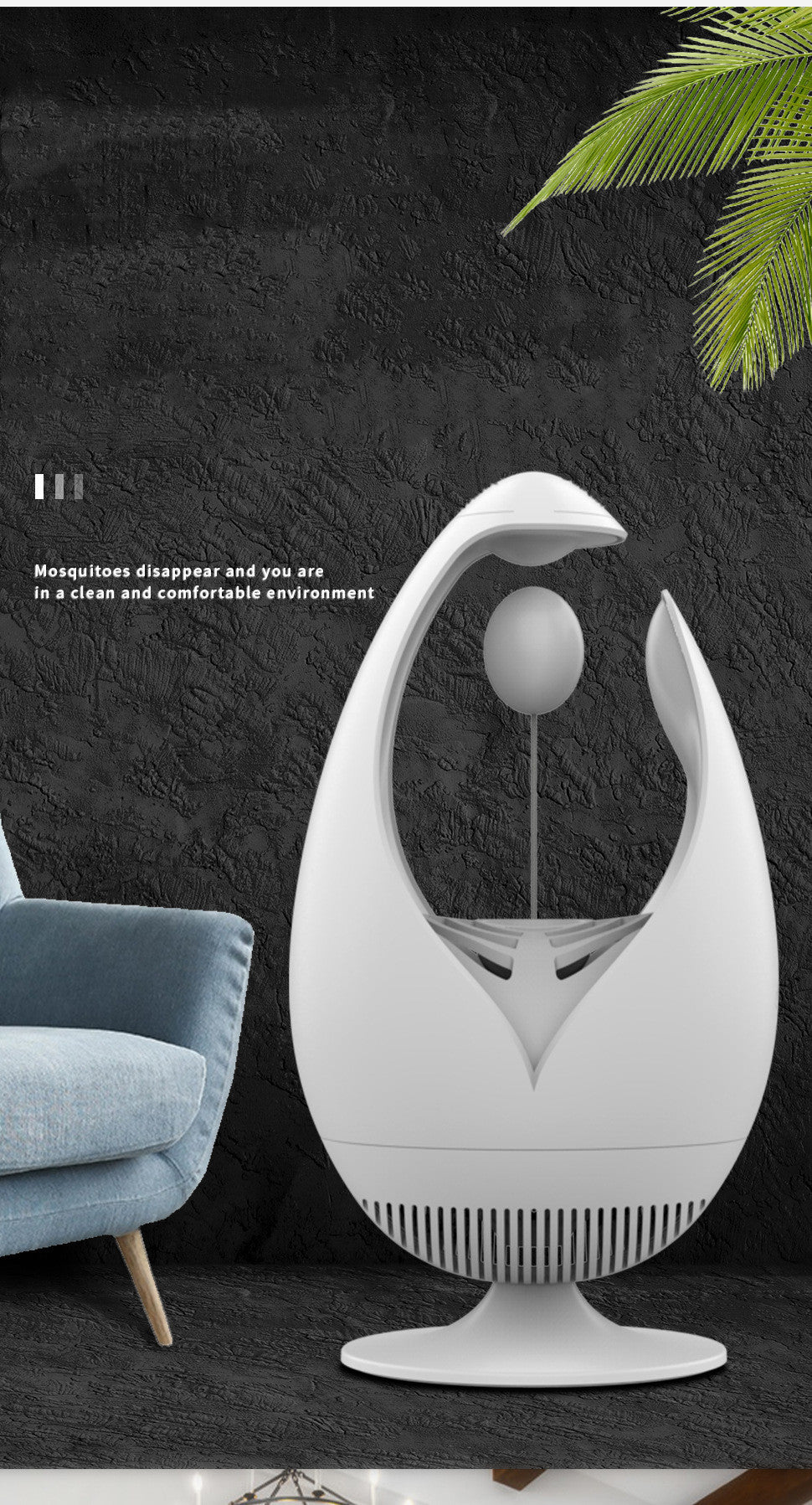 Household Electric Shock Inhalation Photocatalytic Mosquito Killer