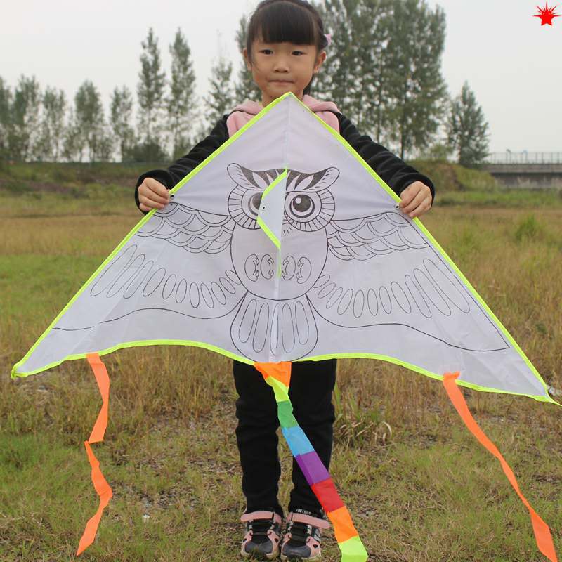 Children Kite Diy Graffiti